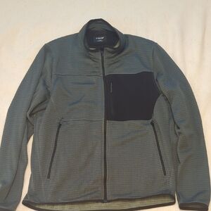 Proof  From Huckberry Men's Lightweight Microgrid Green and Black Jacket
